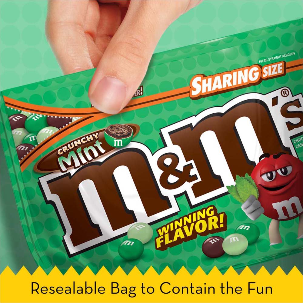 M&M's Mint Chocolate Candies - Shop Candy at H-E-B