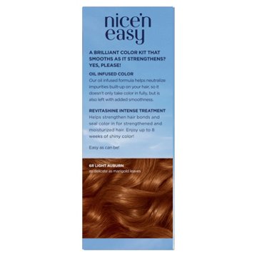 Clairol Nice 'N Easy Permanent Hair Color - 6R Light Auburn
