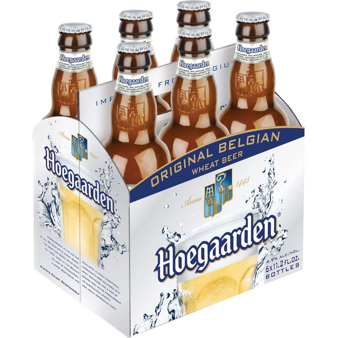 Hoegaarden Witbier Beer 11.2 oz Bottles Shop Beer at HEB