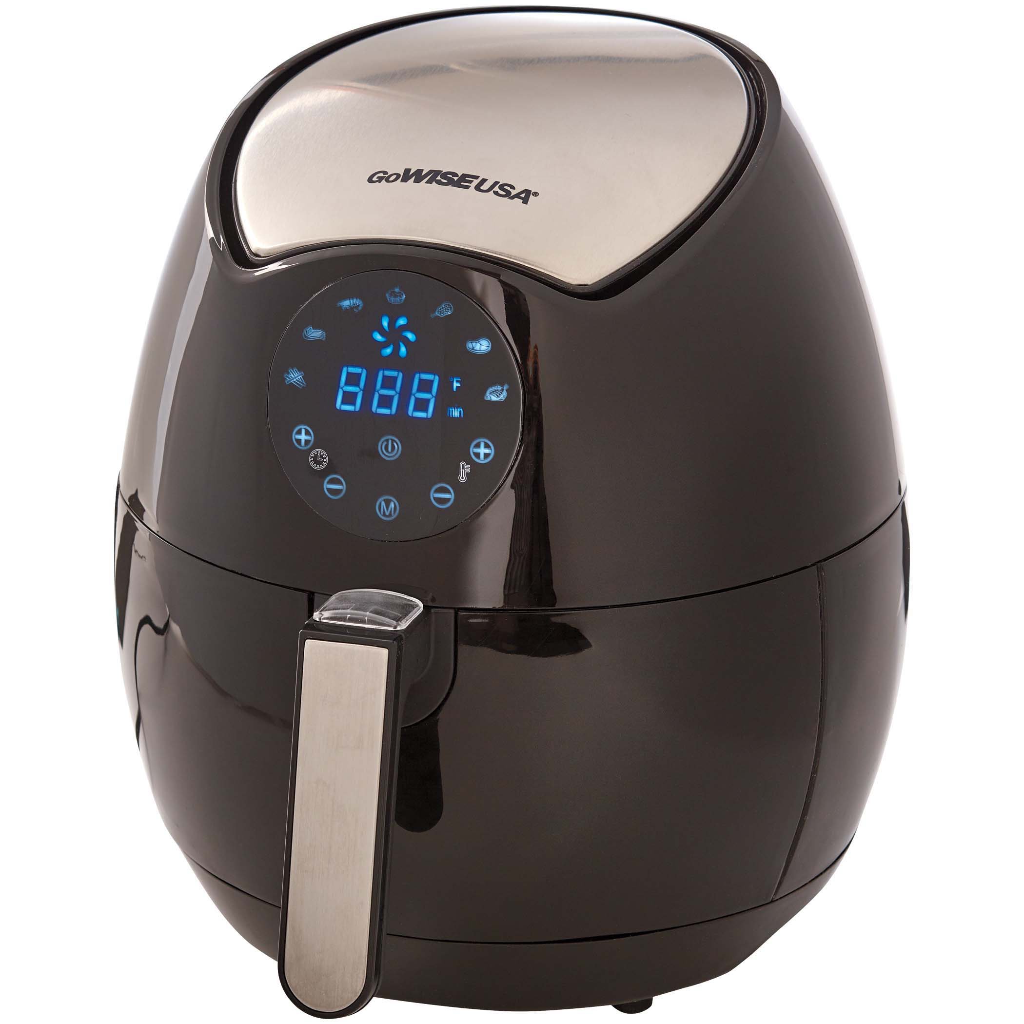 GoWISE USA Electric Airwise Fryer (Air Fryer) 3.7 Quart 7-in-1