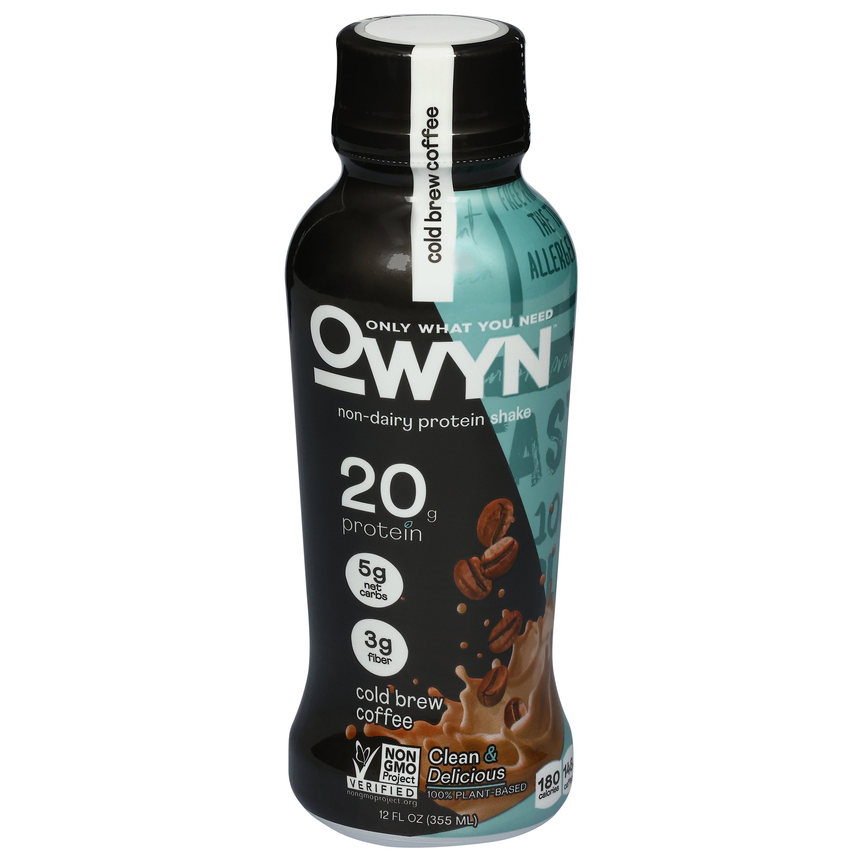 OWYN Non-Dairy 20g Protein Shake - Cold Brew Coffee, 12 oz