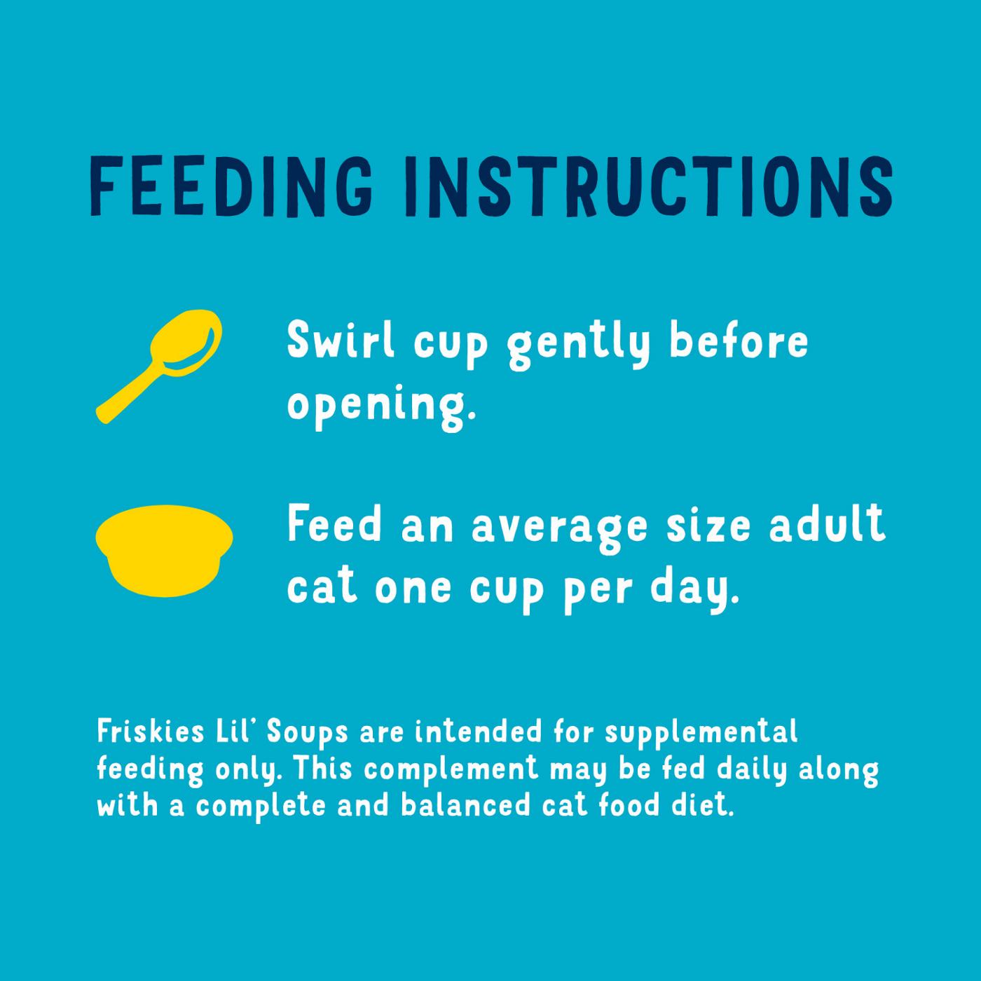 Friskies Purina Friskies Natural, Grain Free Wet Cat Food Lickable Cat Treats, Lil' Soups With Tuna in Chicken Broth; image 6 of 6