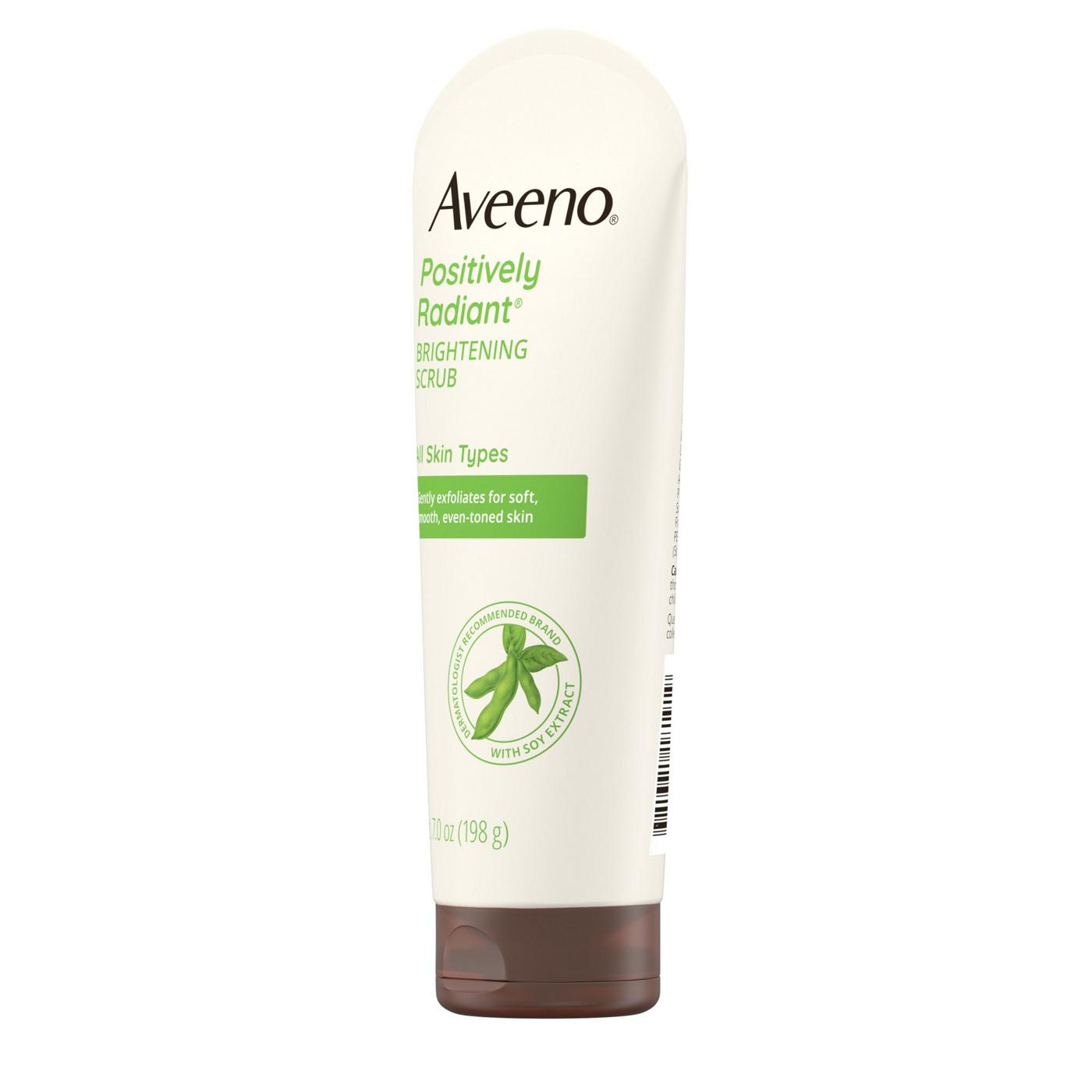 Aveeno Positively Radiant Skin Brightening Daily Scrub; image 3 of 8