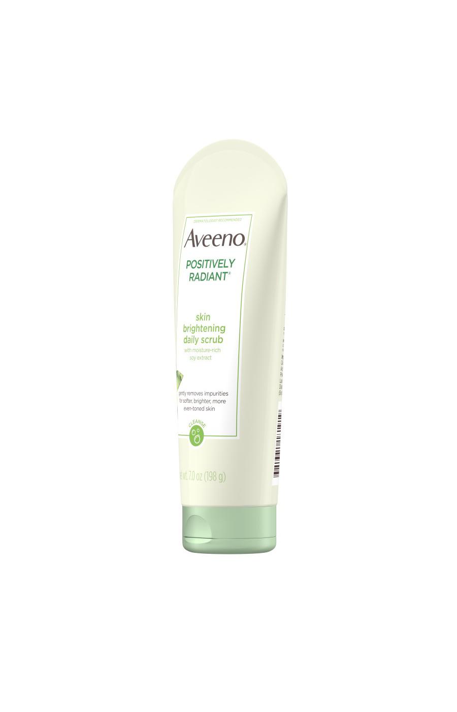 Aveeno Positively Radiant Skin Brightening Daily Scrub; image 5 of 8