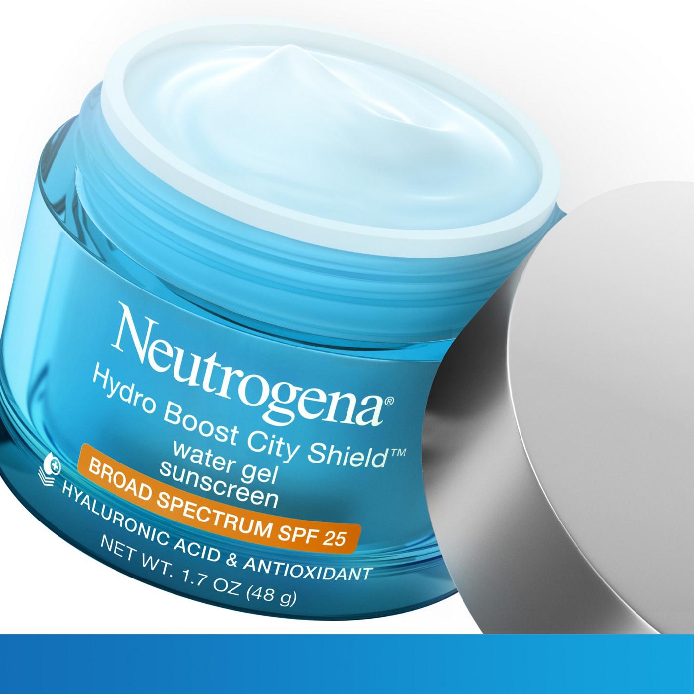 Neutrogena Hydro Boost City Shield Water Gel With Broad Spectrum SPF 25; image 4 of 8