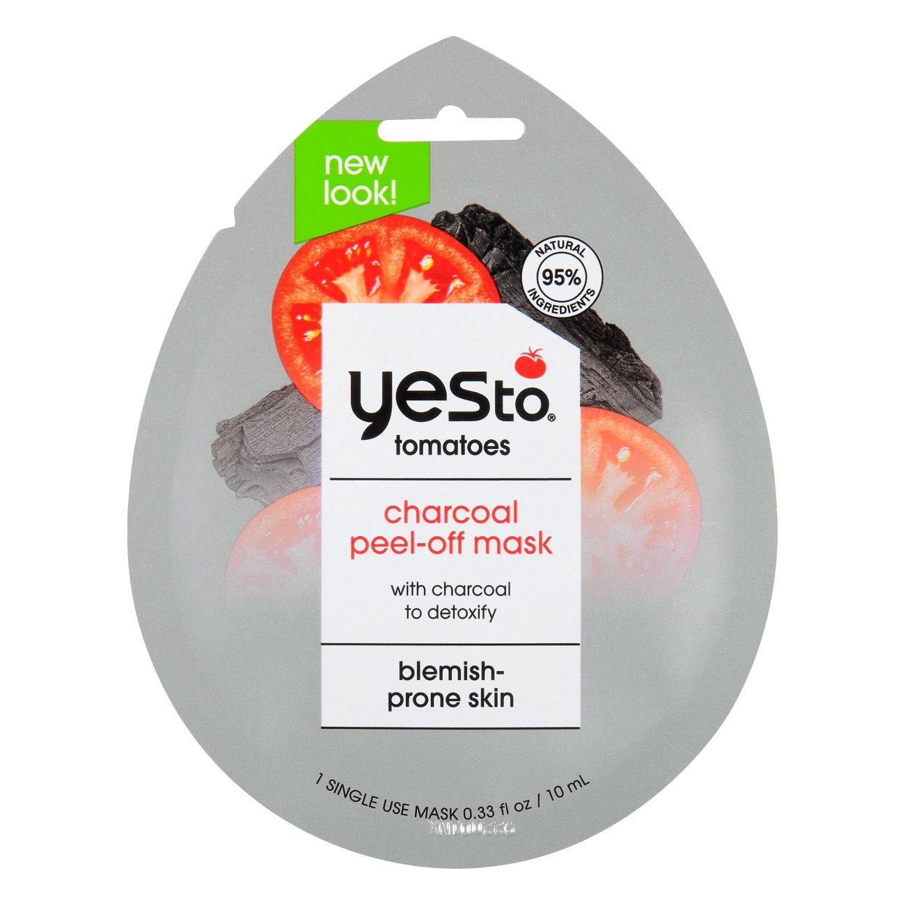 Yes To Tomatoes Detoxifying Charcoal PeelOff Mask For All Skin Types Shop Facial Masks
