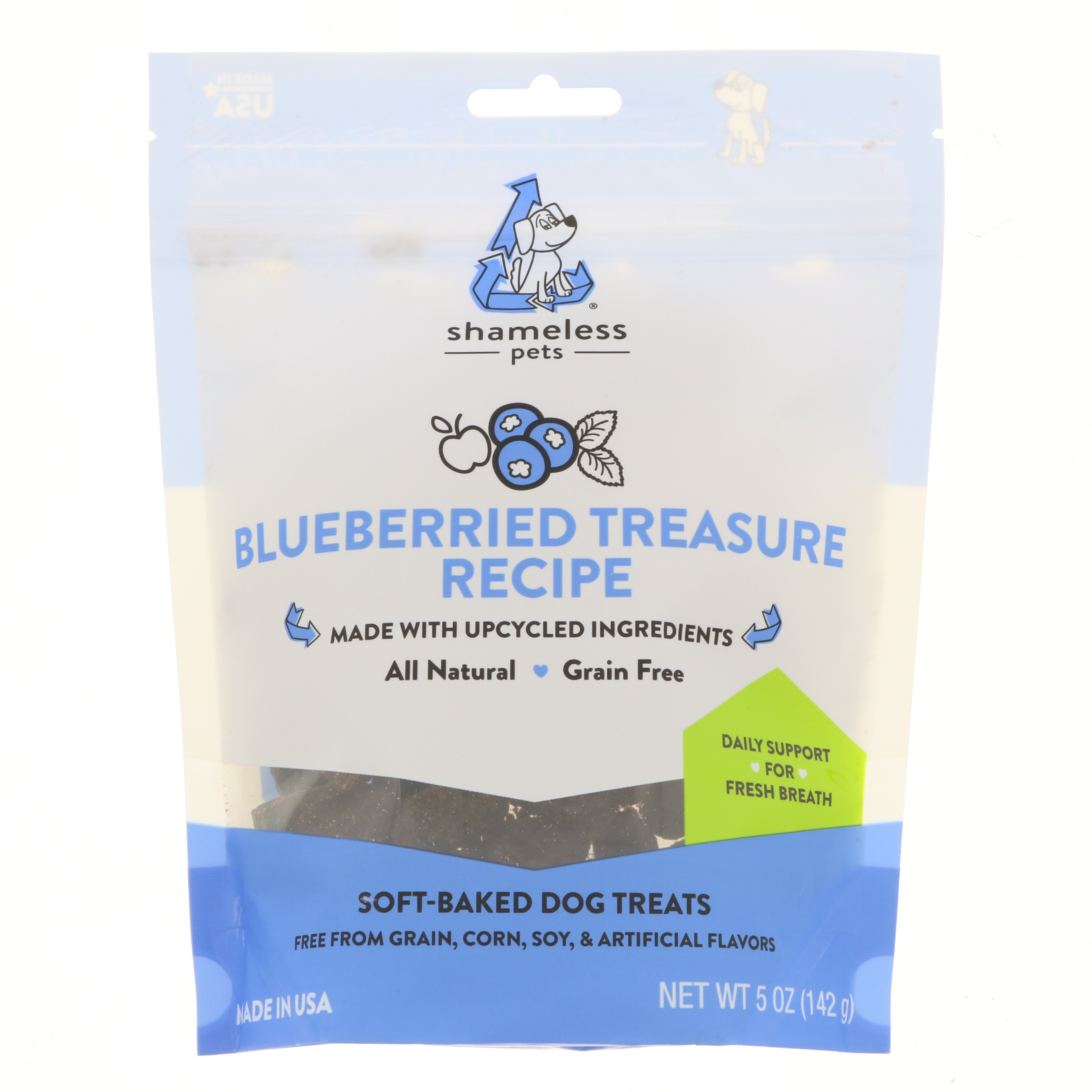 Shameless Pets Blueberried Treasure Soft Baked Dog Treats Shop Dogs At H E B