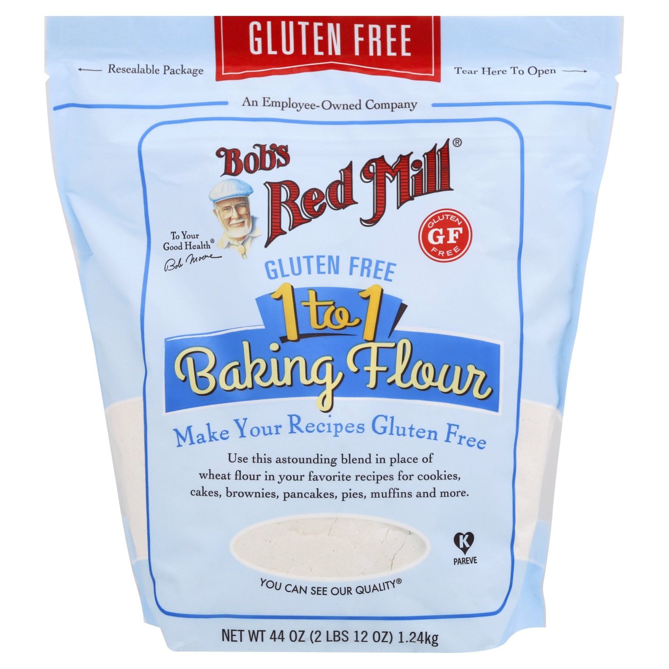 Bob S Red Mill Gluten Free 1 To 1 Baking Flour Shop Flour At H E B