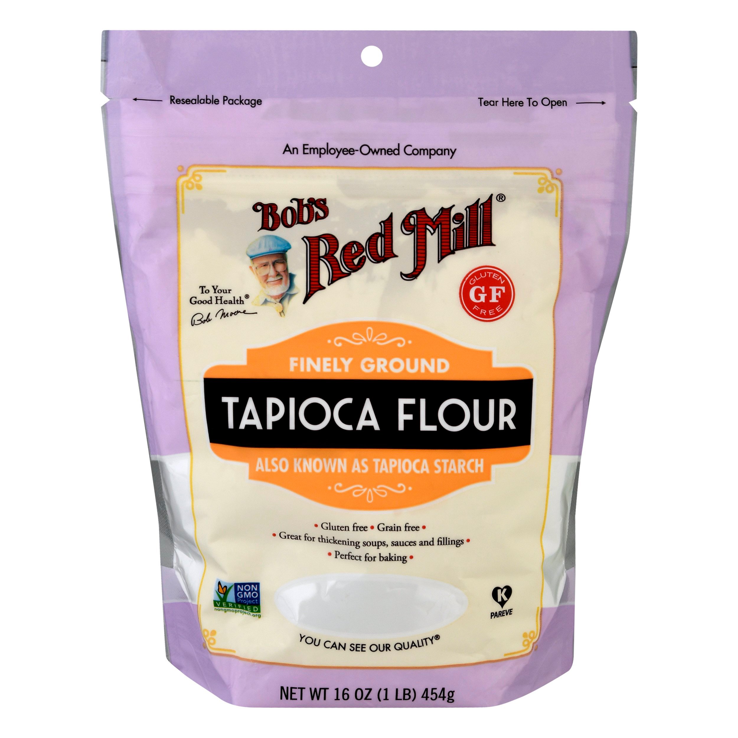 Bob's Red Mill Arrowroot Starch/Flour – Gluten Free – 16 Oz (454g) – Exp 03/2027