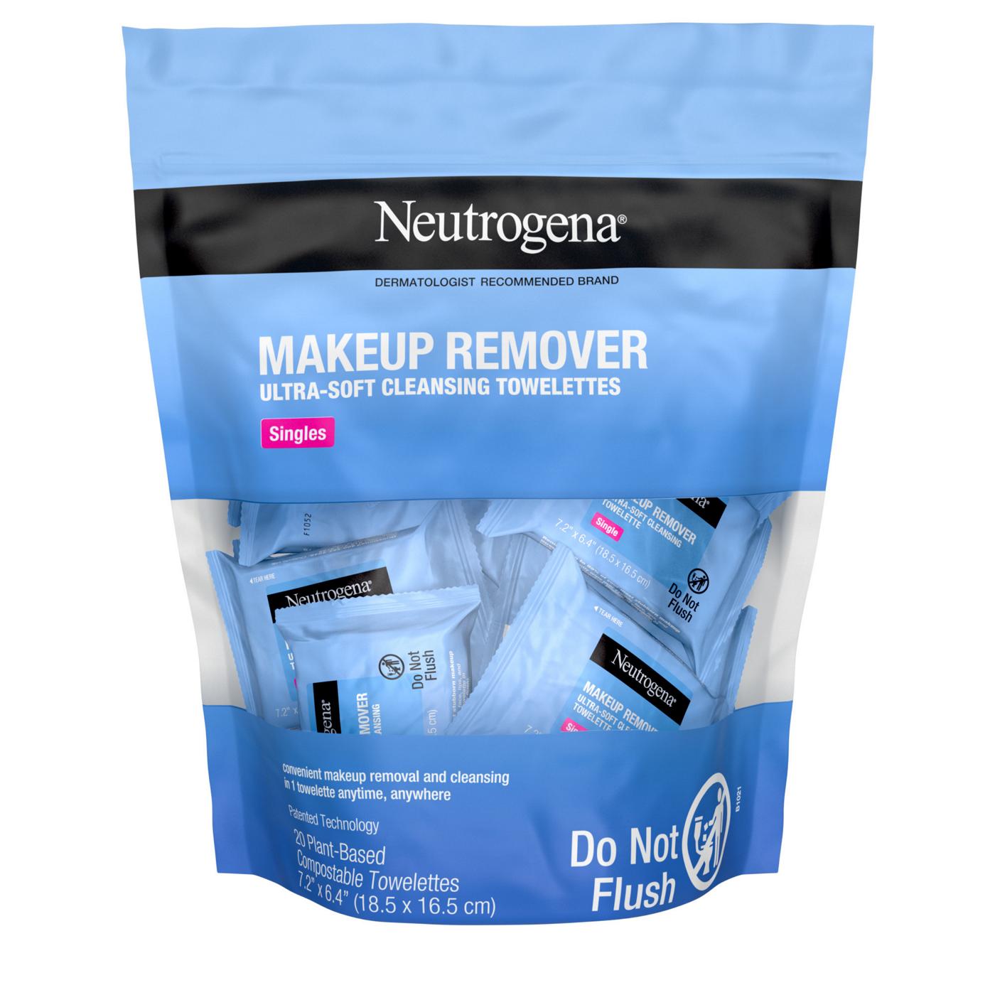 Neutrogena Makeup Remover Cleansing Wipes - Singles; image 1 of 7