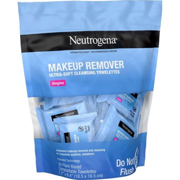 Neutrogena Makeup Remover Face Wipes, 20 ct
