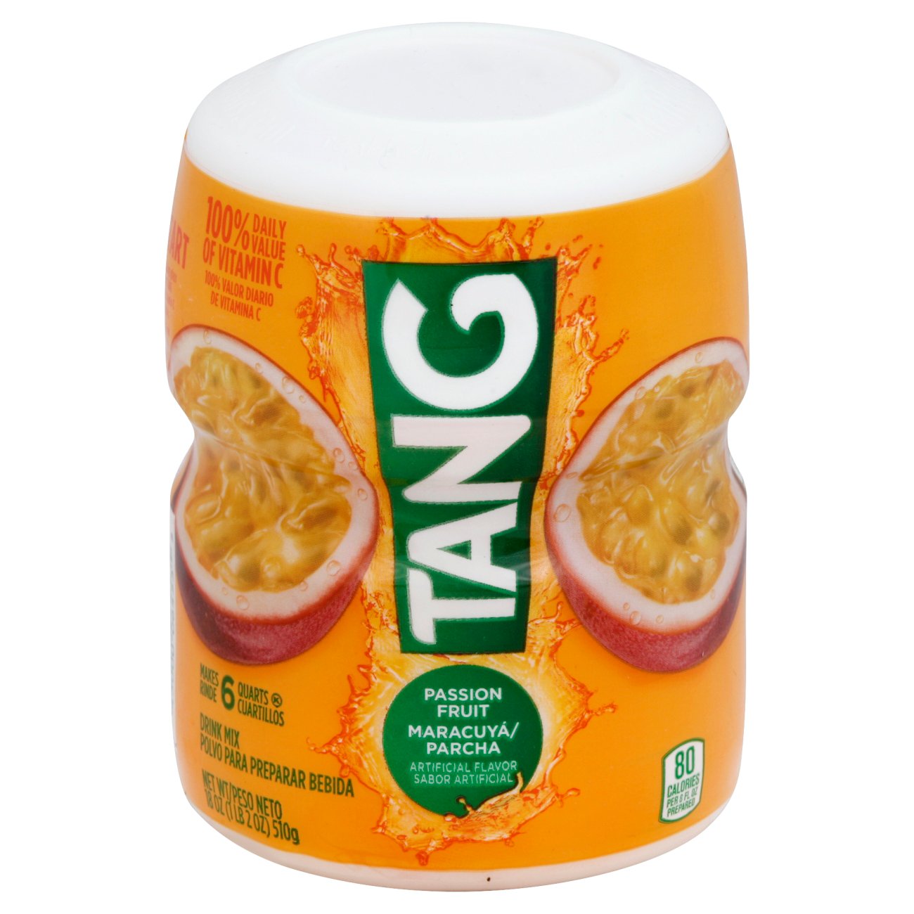 formeel basketbal pastel Tang Passion Fruit Drink Mix - Shop Mixes & Flavor Enhancers at H-E-B