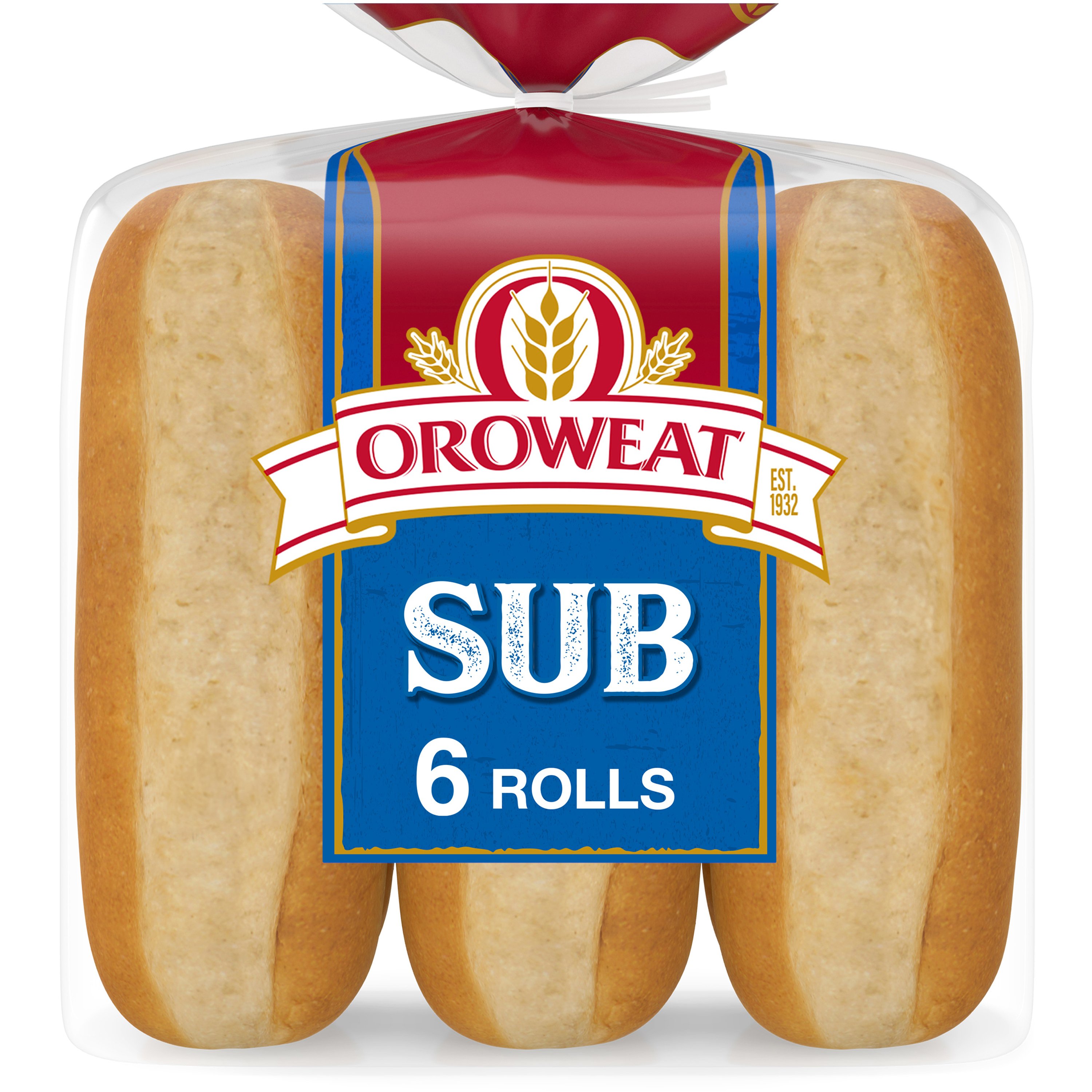 Oroweat Sub White Rolls - Shop Buns & Rolls At H-E-B