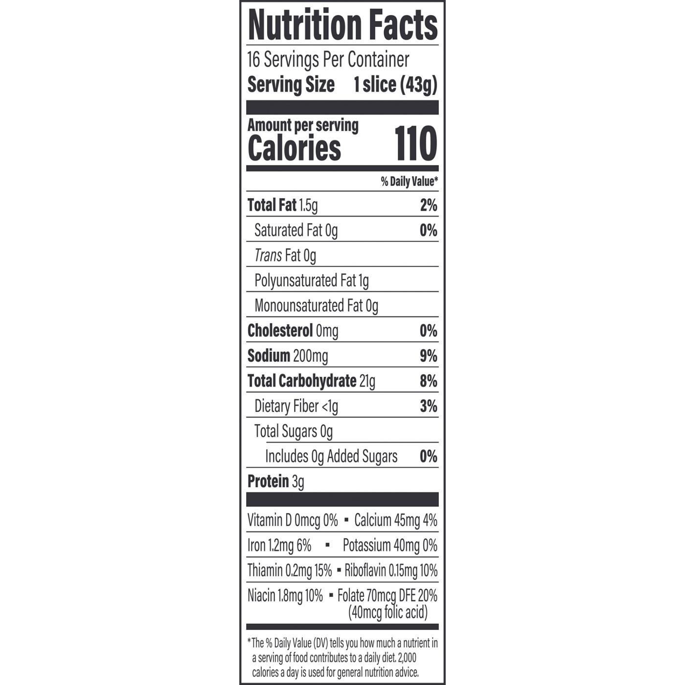 Oroweat Country Style Sourdough Bread; image 2 of 6