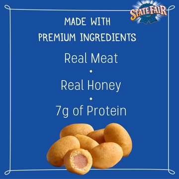 State Fair Frozen Fully Cooked Classic Mini Corn Dogs, 46 ct