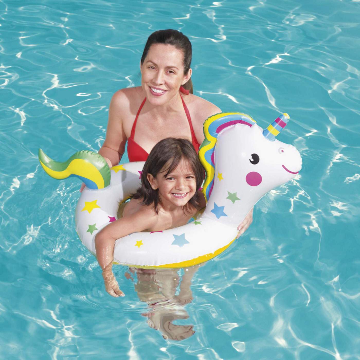 Adventure Play Unicorn Swim Ring; image 2 of 3