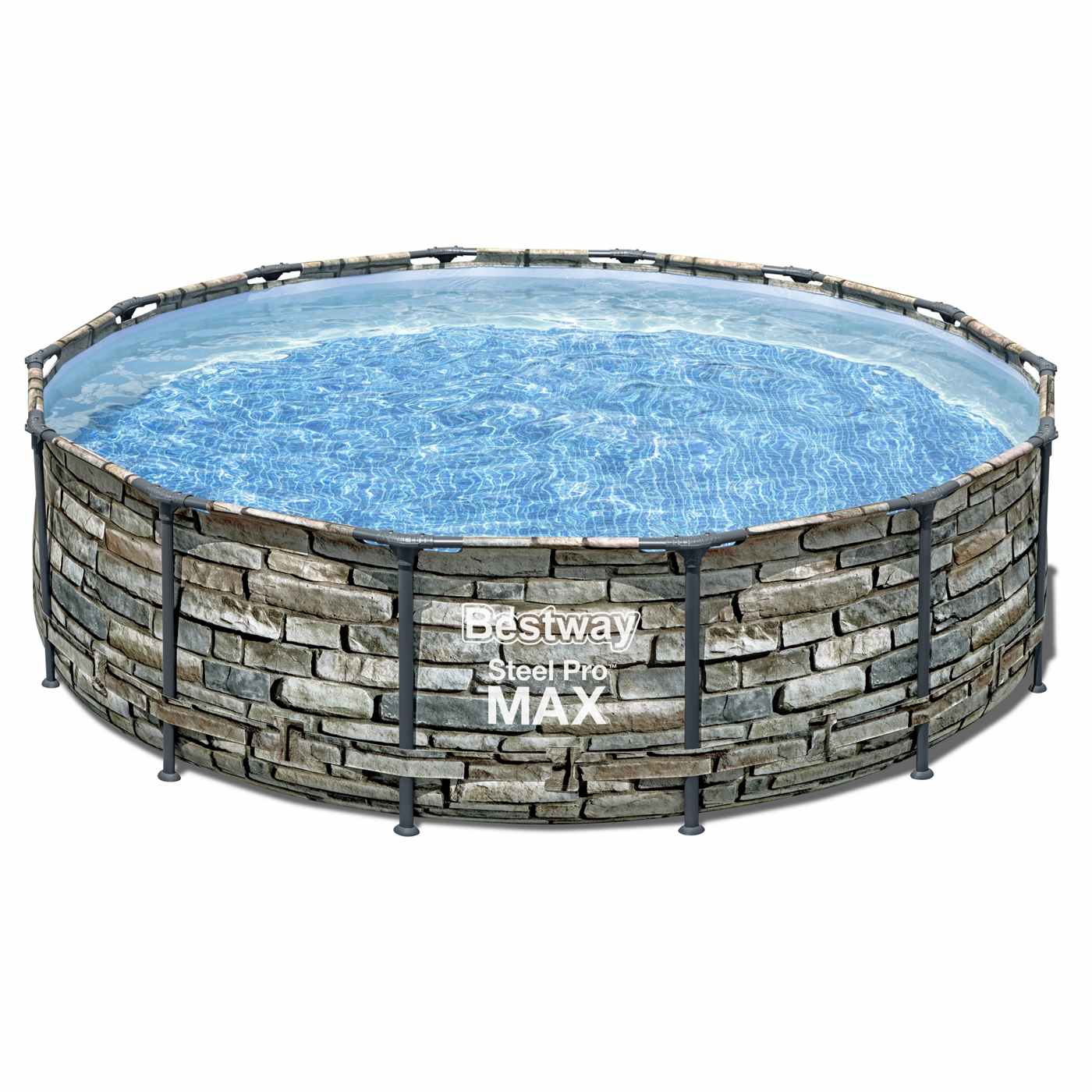 Bestway Steel Pro MAX Round Above Ground Pool Set; image 2 of 6