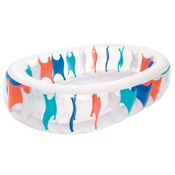 Bestway H2O Go! Elliptic Inflatable Pool, 7'