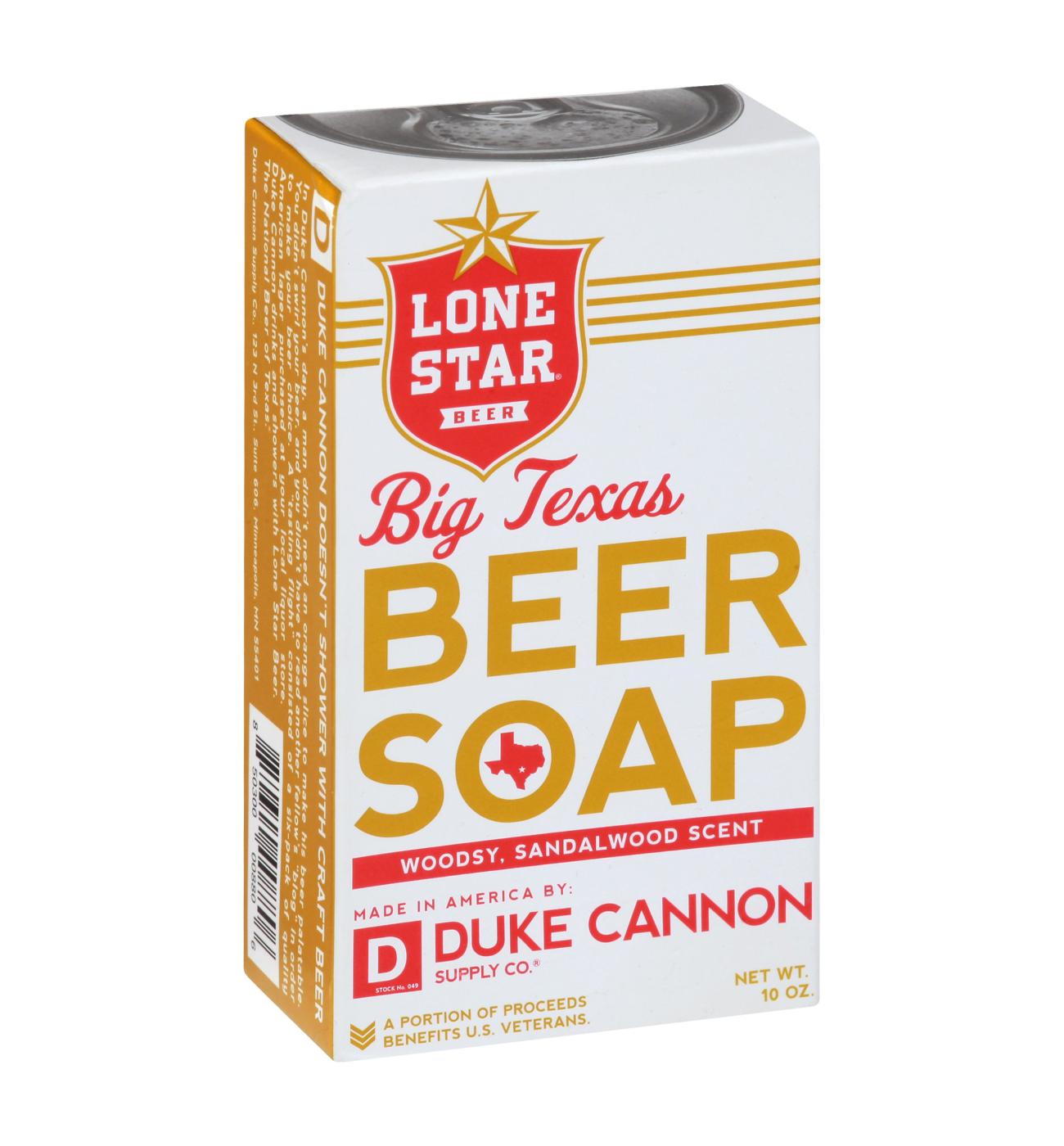 Duke Cannon Lone Star Big Texas Beer Soap; image 2 of 3