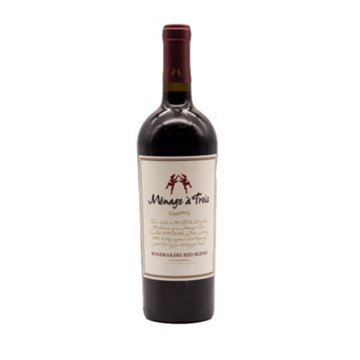 Menage A Trois Winemaker's Red Blend California Wine, 750 mL