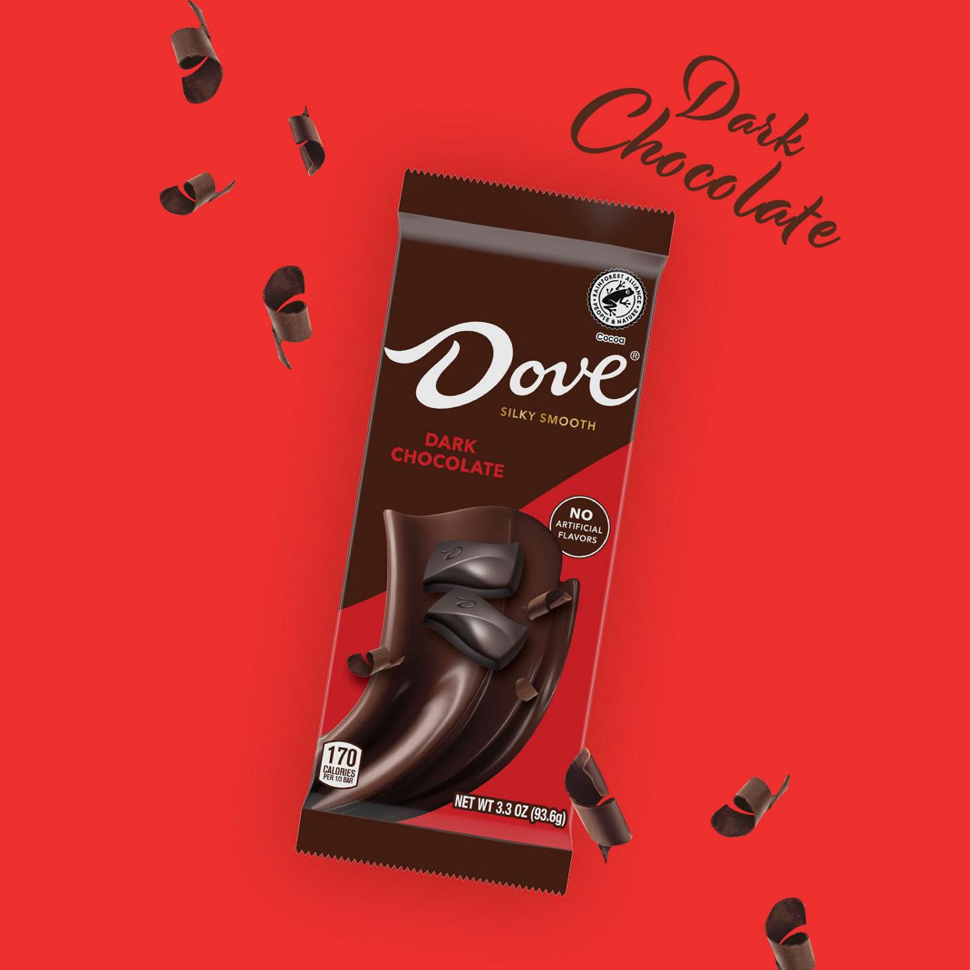 Dove Dark Chocolate Candy Bar; image 2 of 5