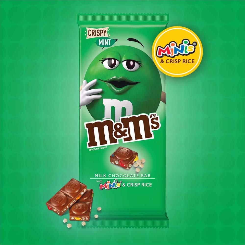 M&M's Crispy Chocolate King Size - Shop Candy at H-E-B
