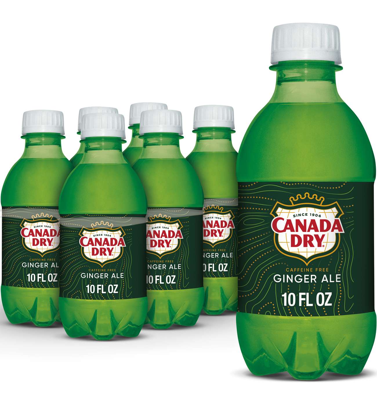 Canada Dry Ginger Ale Soda 6 pk Bottles; image 1 of 3