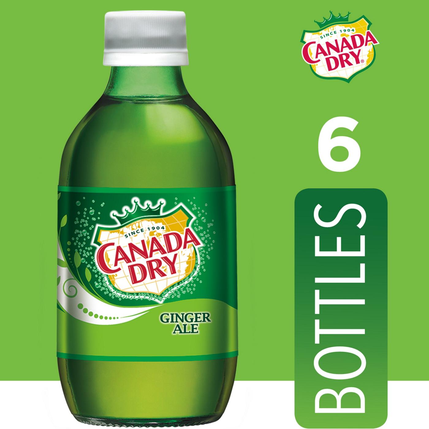 Canada Dry Ginger Ale 10 oz Bottles; image 2 of 3