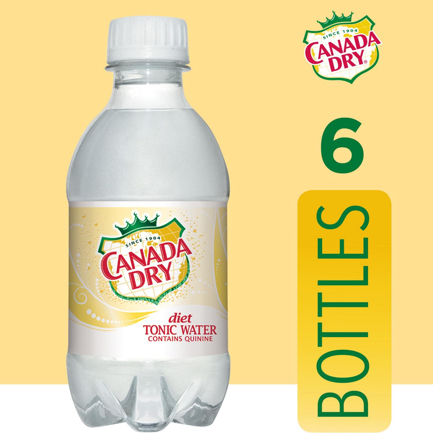 Canada Dry Diet Tonic Water 10 oz Bottles; image 2 of 2