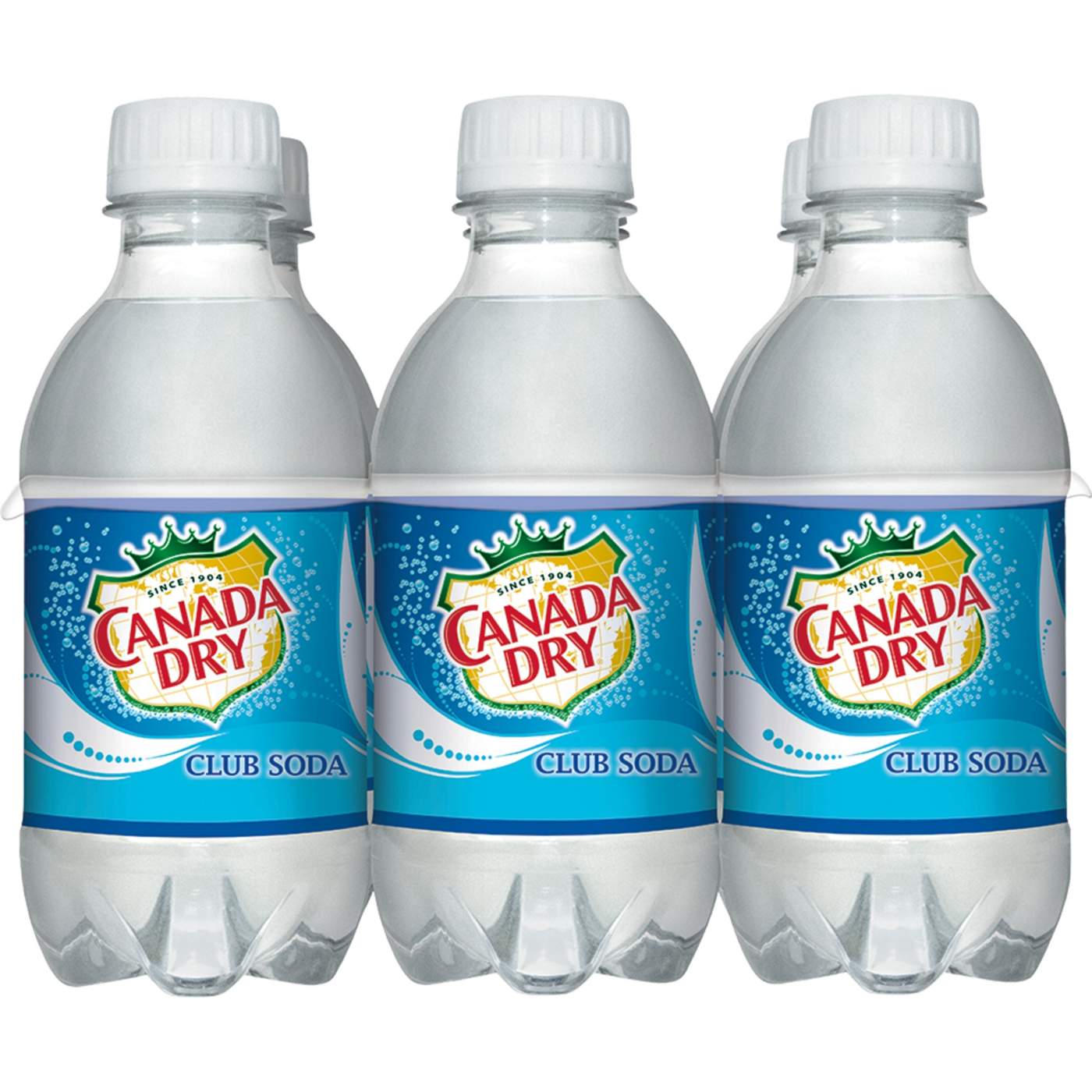 Canada Dry Club Soda 10 oz Bottles; image 1 of 3