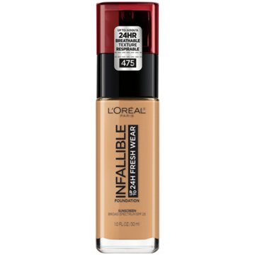 L'Oréal Paris Infallible Up to 24 Hour Fresh Wear Foundation - Lightweight Sun Beige