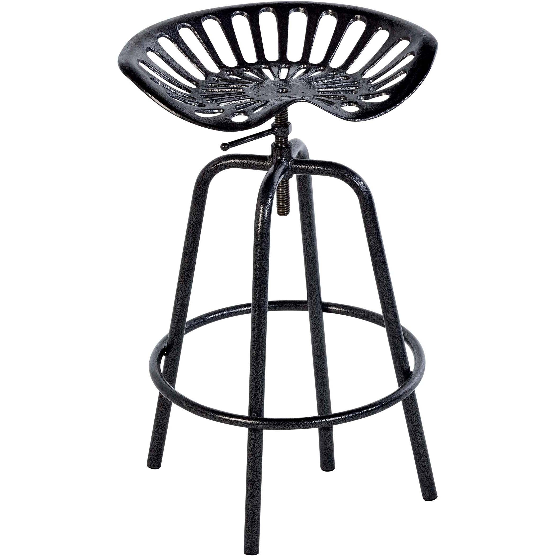 United General Supply Tractor Seat Stool Gray Shop Chairs & Seating