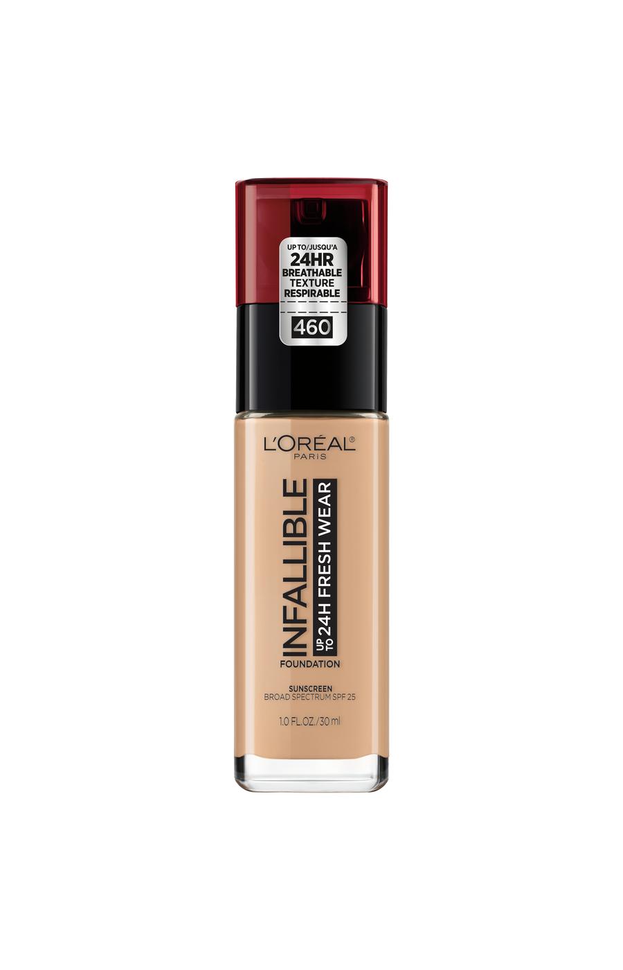 L'Oréal Paris Infallible 24 Hour Fresh Wear Foundation - 460 Golden Beige; image 1 of 2