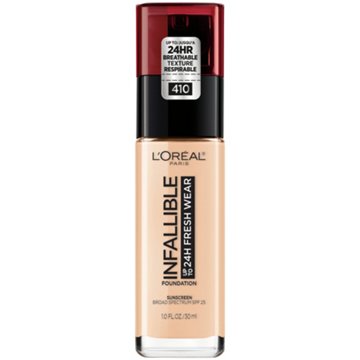 L'Oréal Paris Infallible 24 Hour Fresh Wear Foundation - 410 Ivory