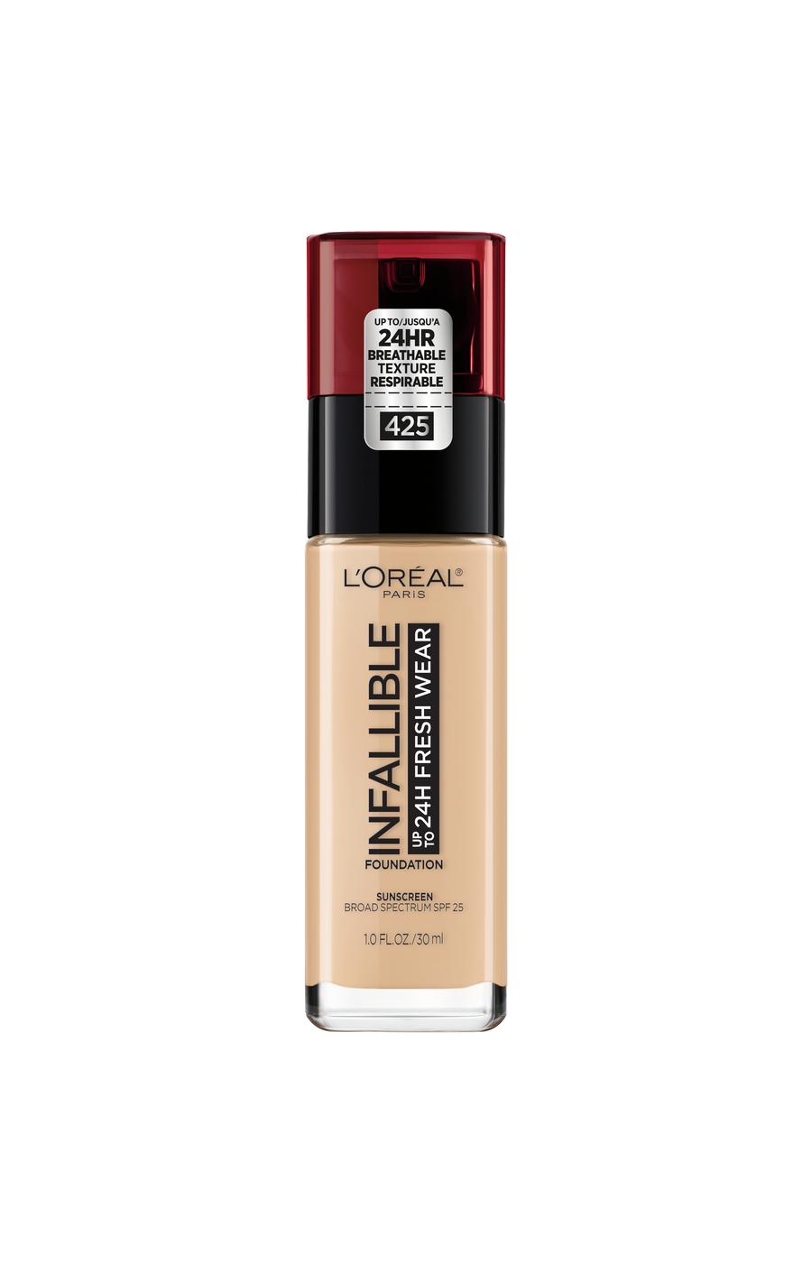 L'Oréal Paris Infallible 24 Hour Fresh Wear Foundation - 425 Linen; image 1 of 5