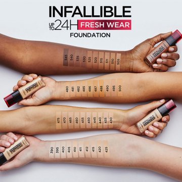L'Oréal Paris Infallible 24 Hour Fresh Wear Foundation - 405 Porcelain
