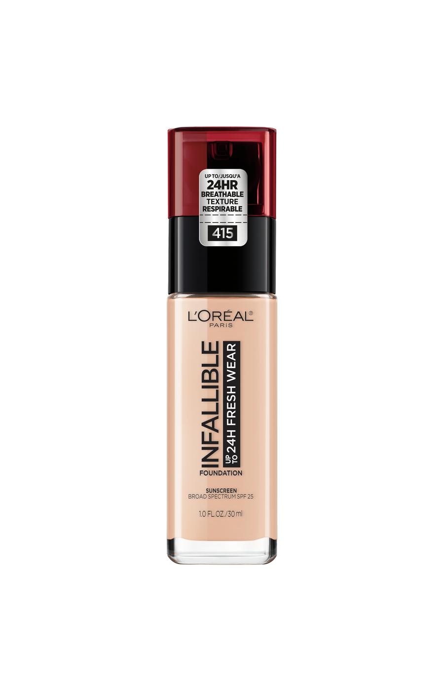 L'Oréal Paris Infallible Up to 24 Hour Fresh Wear Foundation - Lightweight Rose Ivory; image 1 of 7