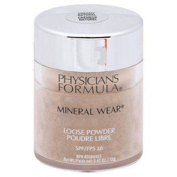 Physicians Formula Mineral Wear Loose Powder SPF 16 Creamy Natural, .42 oz