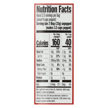 Jolly Time Xtra Butter Microwave Popcorn Bags, 6 ct