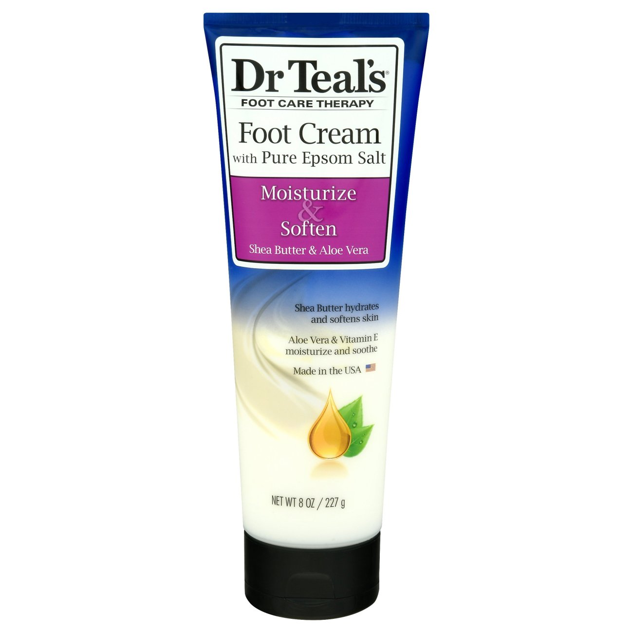 Dr Teal's Moisturize & Soften Foot Cream Shop Foot Care at HEB