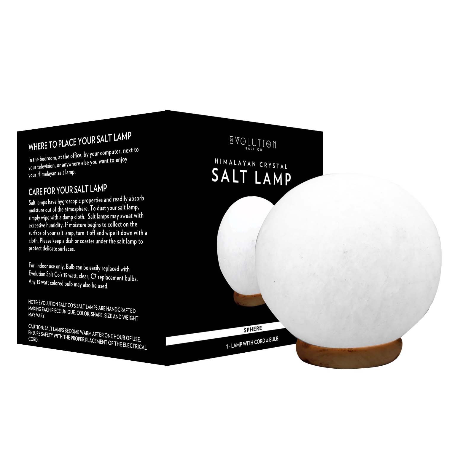 Evolution himalayan crystal on sale salt lamp