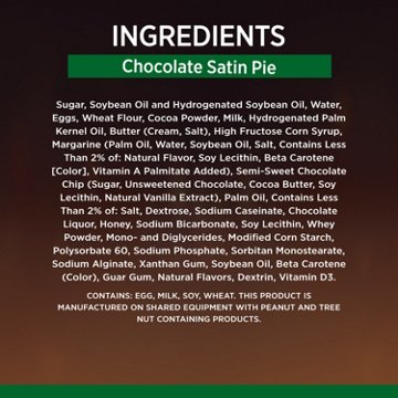 Marie Callender's Chocolate Satin Pie, 25.6 oz
