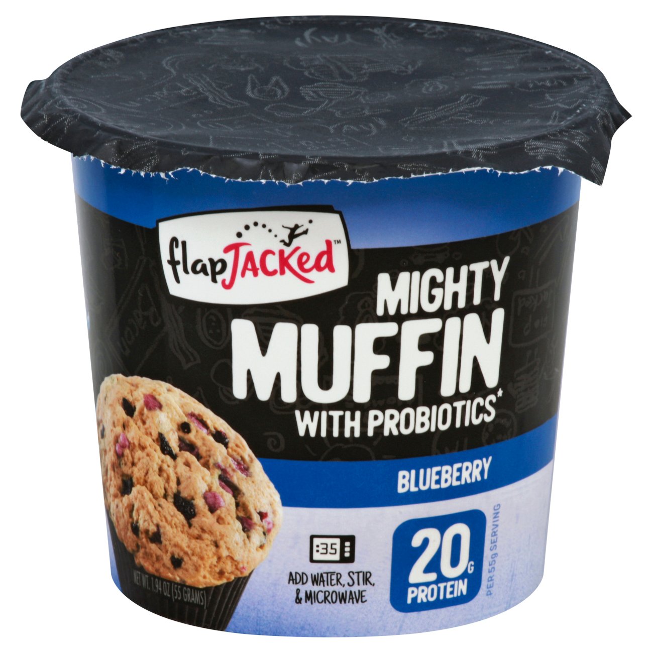 Flapjacked Blueberry Mighty Muffin Shop Baking Mixes At H E B