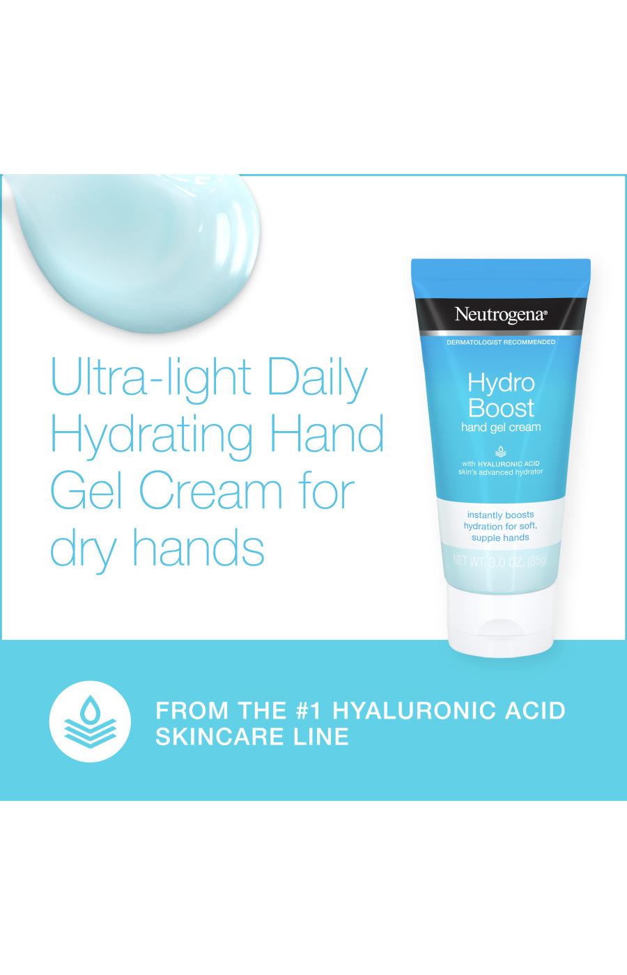 Neutrogena Hydro Boost Hand Gel Cream; image 5 of 5