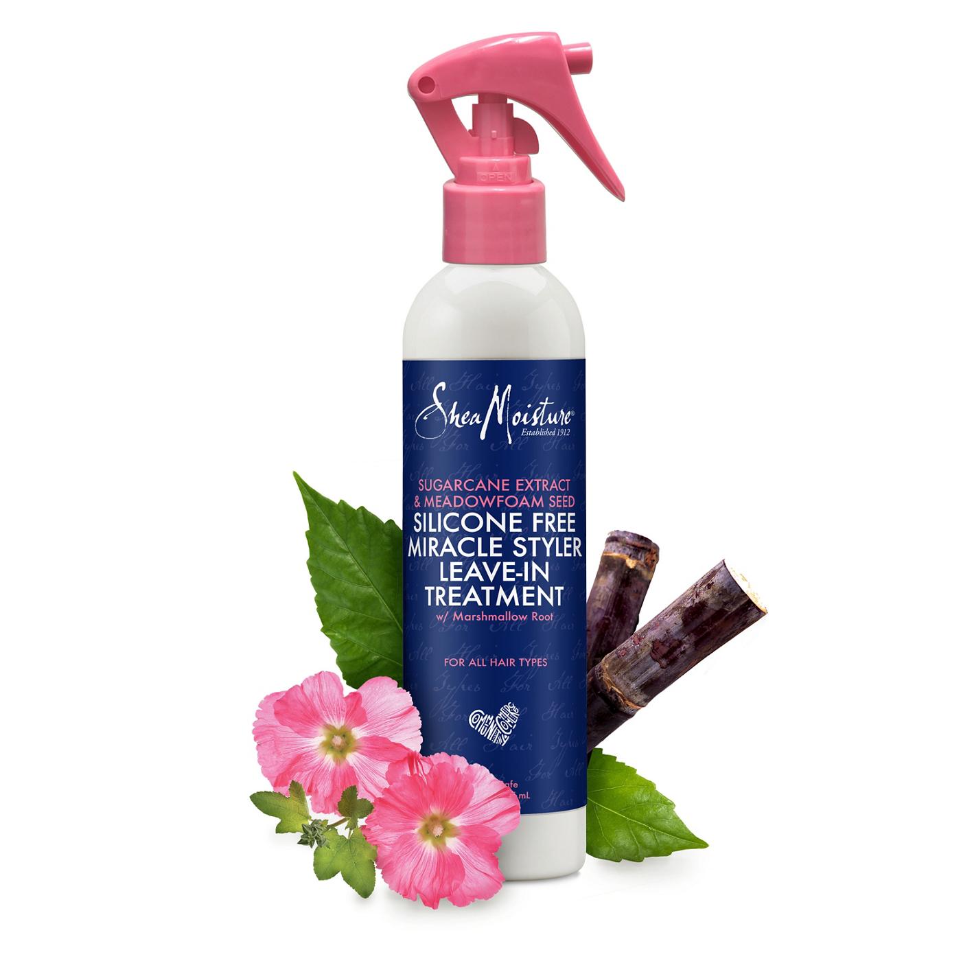 SheaMoisture Leave-In Treatment - Sugarcane Extract & Meadowfoam Seed; image 3 of 6