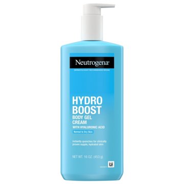 Neutrogena Hydro Boost Body Gel Cream with Hyaluronic Acid, 16 oz