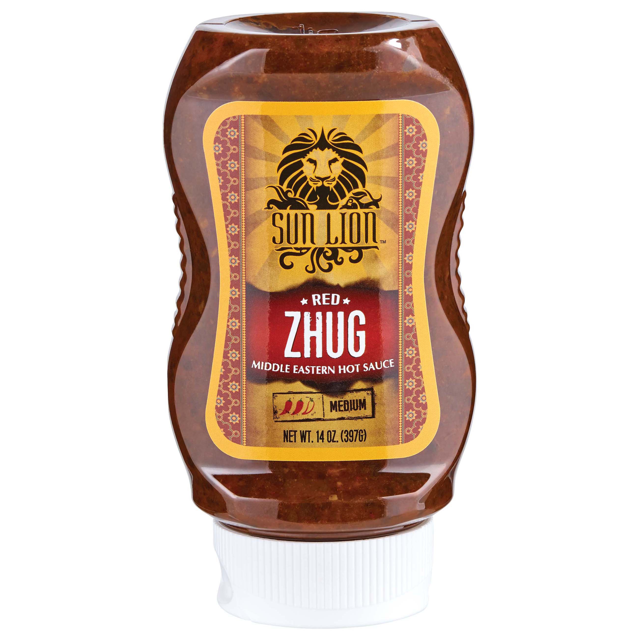 Sun Lion Red Zhug Middle Eastern Medium Hot Sauce Shop at HEB