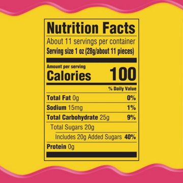 Starburst Heart Shaped Jelly Beans Valentine Bag