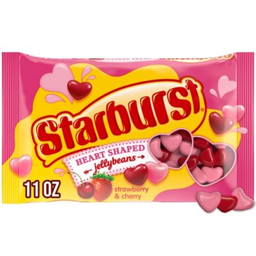 Starburst Heart Shaped Jelly Beans Valentine Bag