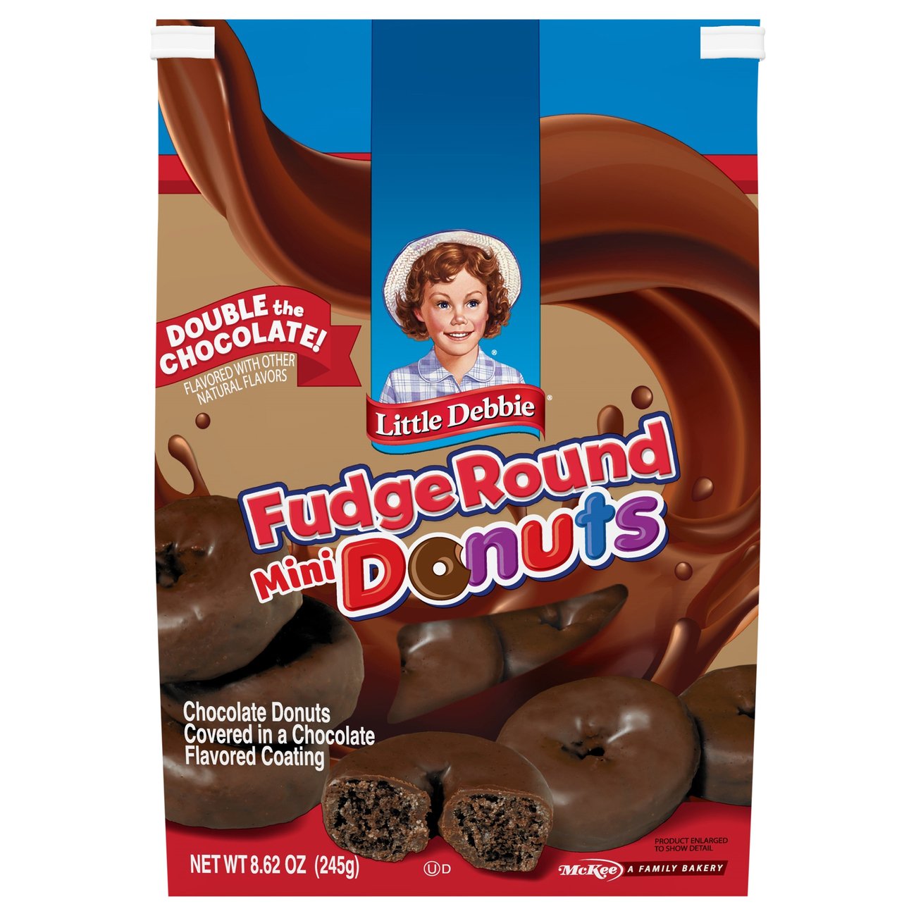 Little Debbie Fudge Round Chocolate Mini Donuts Shop Snack cakes at HEB